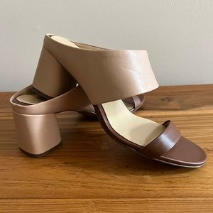 NWT Naturalizer Abbey Slide Sandals, Nude, 7.5